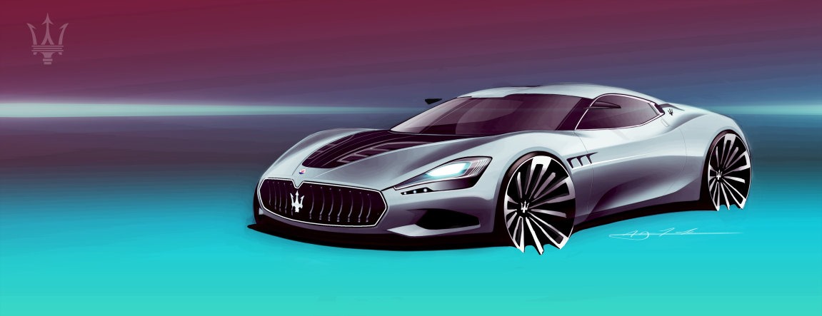 مازيراتي "جران كورسا" دراسة تصميم جديد وأنيق للسيارات الكوبية Maserati GranCorsa 1